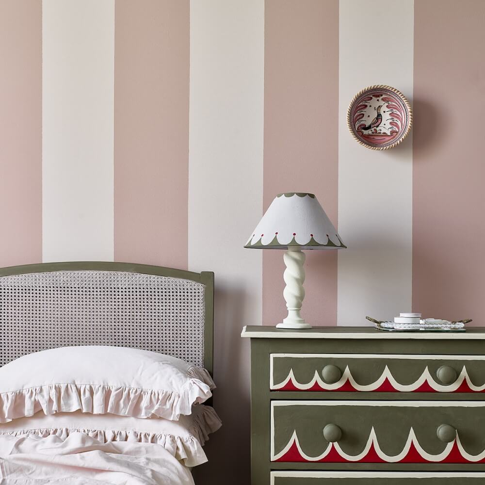 Wandfarbe Piranesi Pink