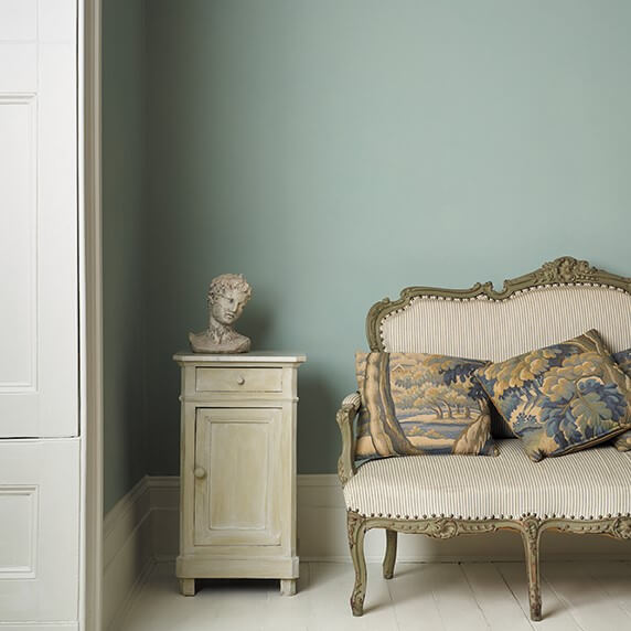 Wandfarbe Pemberley Blue